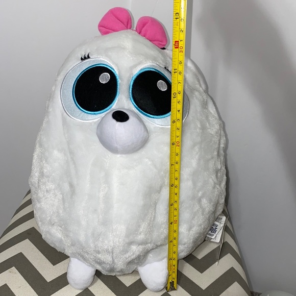 NWT! Secret Life of Pets Gidget Plush Pomeranian Dog 13" Stuffed Animal Backpack - Picture 2 of 9